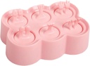 STOBAZA Diy Silicone Popsicle Mold for Summer Ice Cream Animal-shaped Ice Pop Maker for Yogurt and Fruit Blends Bpa- Reusable Easy Release