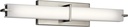 Kichler 11146NILED 25.75" LED Linear Bath Vanity in Brushed Nickel