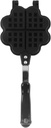 Double Sided Waffle Pan, Sandwich Press Grill, Waffle Maker Pan, Flower Shaped Waffle Pot for Home, Kitxchen Use.