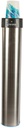 San Jamar Surface Mount Cup Dispenser Horizontal for Restaurants, Dining Halls, and Fast Food, Stainless Steel, 23.75 Inches, Silver