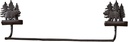 Park Designs Cast Black Bear Towel Bar - 24"