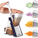 DASH Safe Slice Mandoline for Vegetables, Meal Prep & More with 30+ Presets & Thickness Adjuster, Midnight Navy