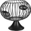 Alipis Iron Fruit Holder Capsules Storage Organizer Coffee Pod Drawer Coffee Pod Organizer Basket Space-saving
