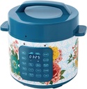 Pioneer Woman Fancy Flourish 6-Quart Pressure Cooker with Touch Control Display – Programmable Multi-Function Cooker