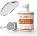 Tub and Tile Paint, High-Gloss White Tub Paint for Bathtub, Quick-Dry Porcelain Paint for Scratches & Chips on Porcelain, Acrylic, Ename(Ultra White)