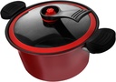 Garneck Low Pressure Nonstick Multi-function Cooker for Easy Soup and Stew Preparation Micro Pressure Cooking Pot for Home Use